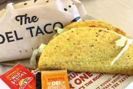 Is Del Taco owned by Taco Bell?