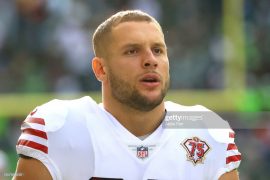 How many years has Nick Bosa been in the NFL? How many sacks does Nick Bosa have 2021?