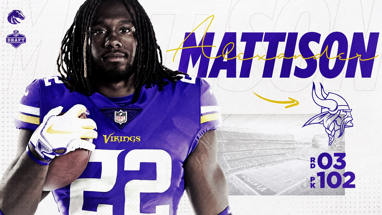 Alexander Mattison Salary, Net Worth, Trade, Draft, Contract, College ...