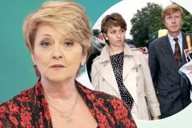 Why did Anne Diamond get divorced?