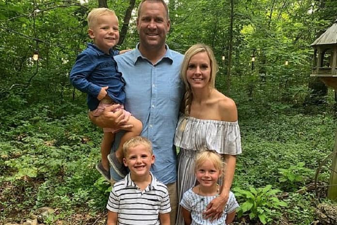 Ben Roethlisberger, Ashley Harlan, and their children
