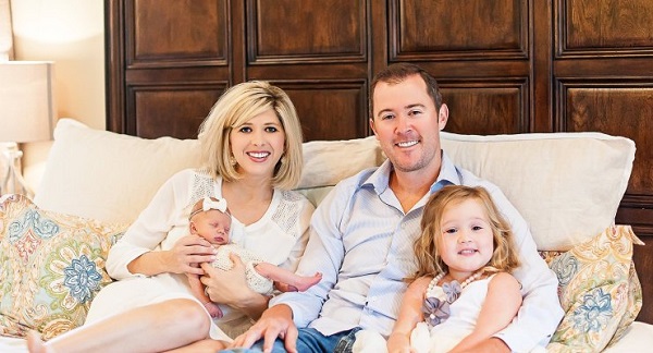 Lincoln Riley and his family