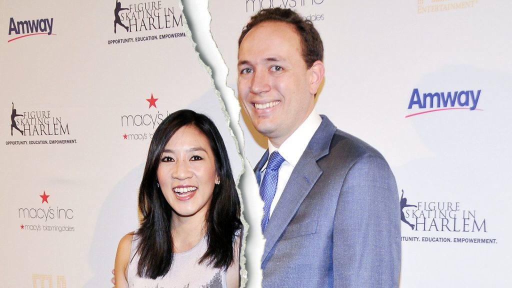 Clay Pell and Michelle Kwan