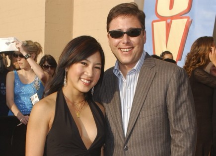 Clay Pell and Michelle Kwan 