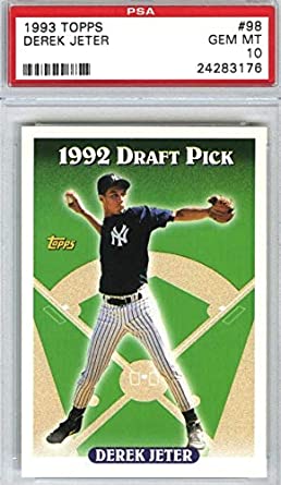 Derek Jeter Rookie Card
