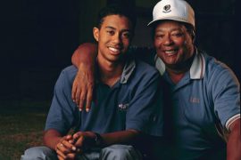 Tiger and Earl Woods