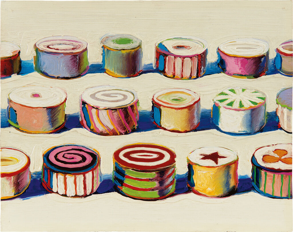 Wayne Thiebaud Encased Cakes