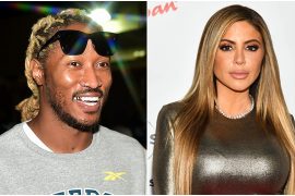 When did Future hook up with Larsa Pippen?