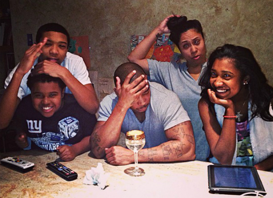 Ja Rule and his family