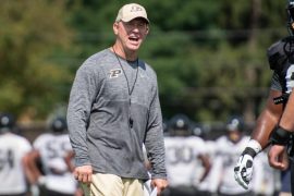 Did Jeff Brohm play in the NFL? When did Jeff Brohm start at Purdue?