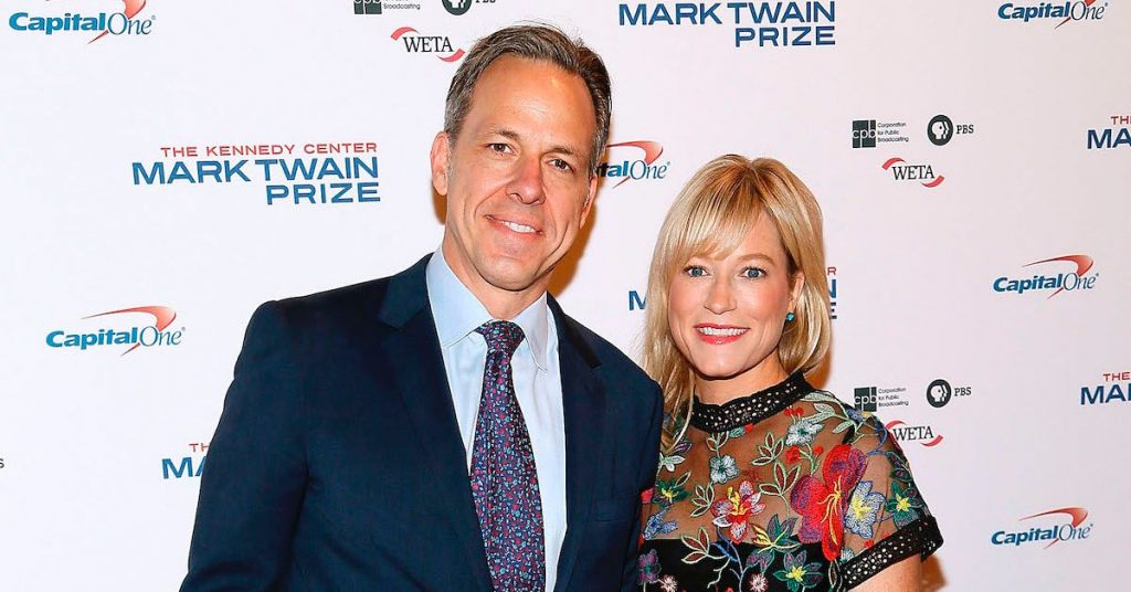 Jennifer Marie Brown and Jake Tapper