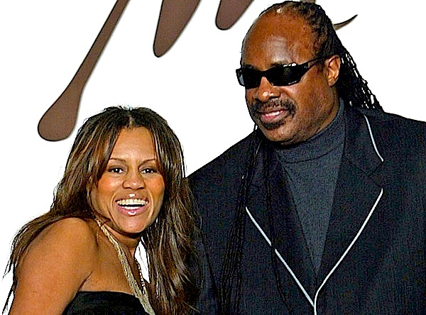 Kai Millard and Stevie Wonder