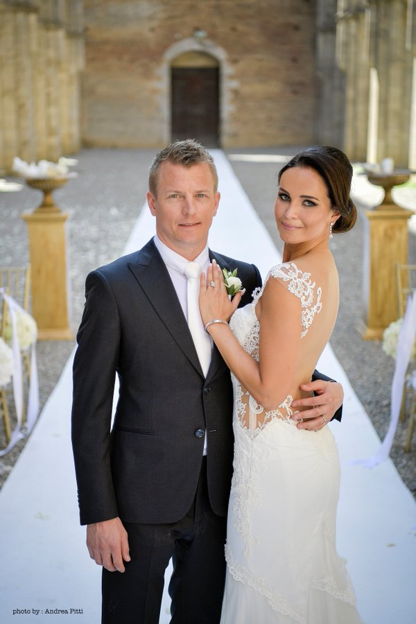 Kimi and Minttu Raikkonen