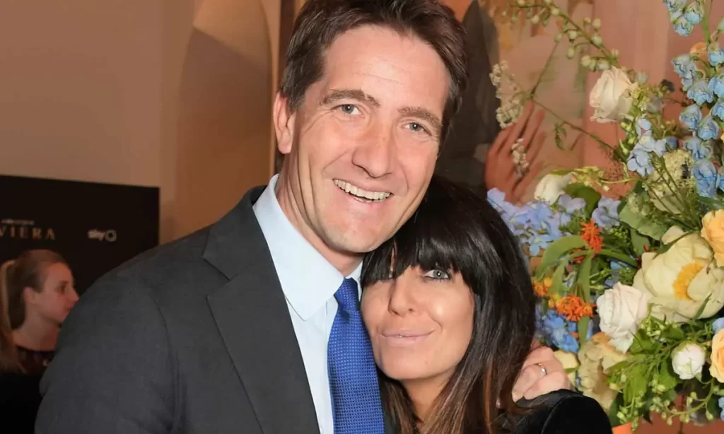 Kris Thykier and Claudia Winkleman