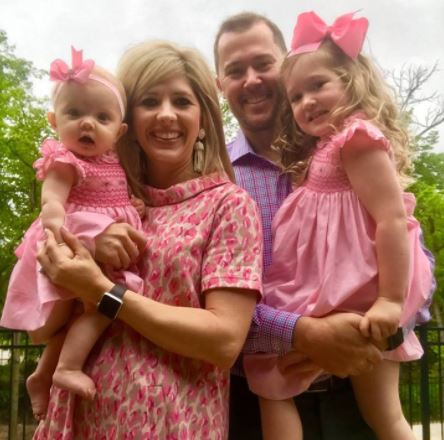 Lincoln Riley and his family