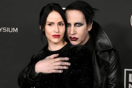 How long has Marilyn Manson dated Lindsay Usich?