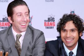 Is Kunal Nayyar friends with Simon Helberg?