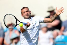 What tattoo does Dan Evans have on his arm?