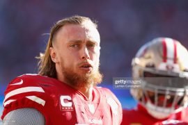 George Kittle Salary, Contract, Record, Height, Weight, Age, 40 Time. Jersey, College