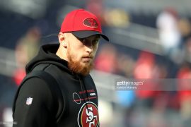 What does George Kittle’s wife do? How do I contact George Kittle? How many receiving yards Does George Kittle have 2022?