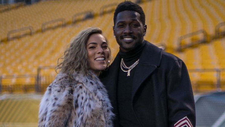 Chelsie Kyriss and Antonio Brown