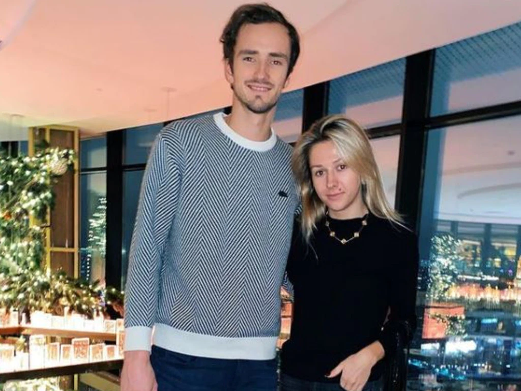 Daria Medvedeva and Daniil Medvedev