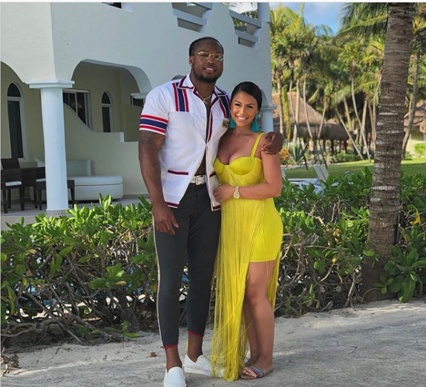 Derrick Henry and Adrianna Yasmin Rivas Colmenero