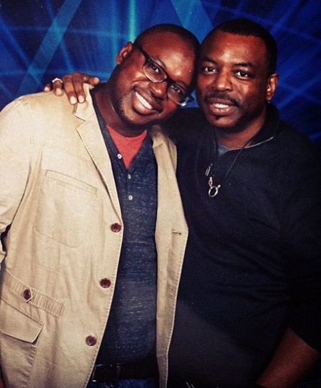 LeVar Burton and Eian Burton