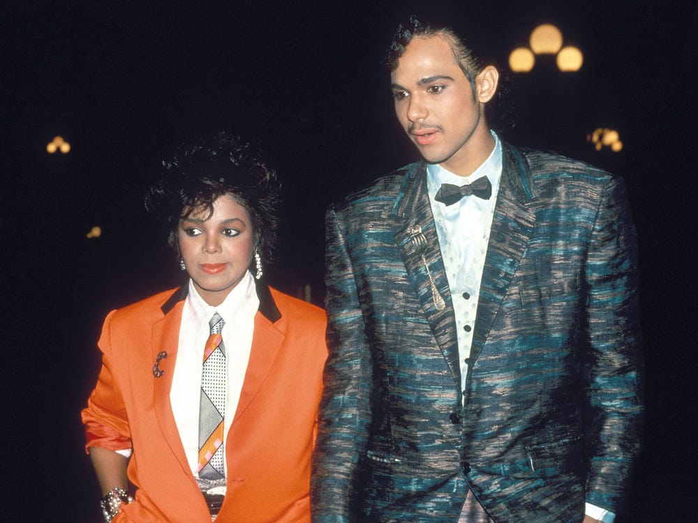 Janet Jackson and James DeBarge