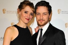 Anne-Marie Duff and James McAvoy