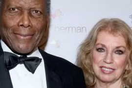 Sidney Poitier and Joanna Shimkus