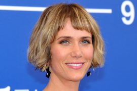What are the names of Kristen Wiig’s twins?