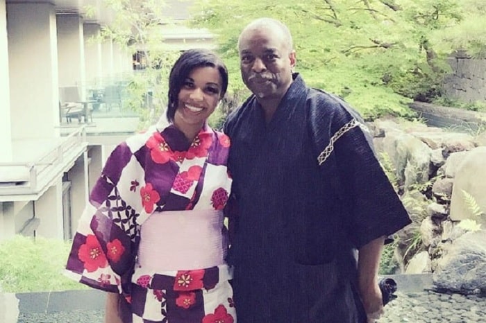LeVar Burton and Michaela Jean Burton