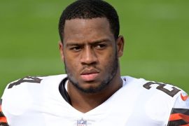 Nick Chubb Contract, Salary, Age, 40 Time, Fumble, College, Jersey
