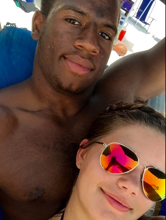 Nick Chubb and Laci Shaw