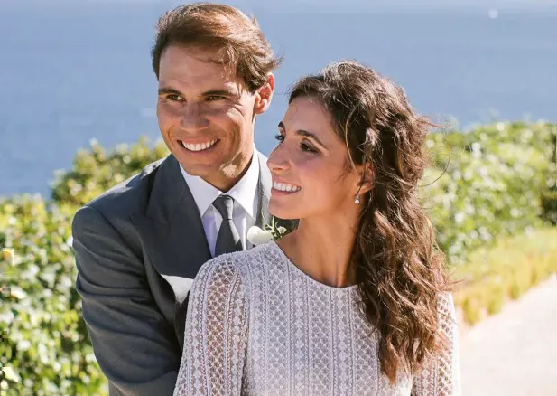 Maria Francisca Perello and Rafael Nadal