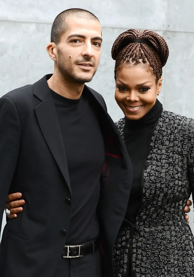 Wissam Al Mana and Janet Jackson