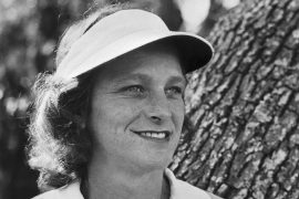 Who is the only female golfer to make the cut at the PGA?