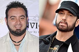 What did Chris Kirkpatrick say about Eminem?