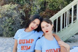 How are Olivia Rodrigo and Iris Apatow friends? How old is Iris Apatow in this is 40?