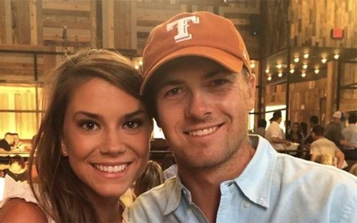 Annie Verret and Jordan Spieth