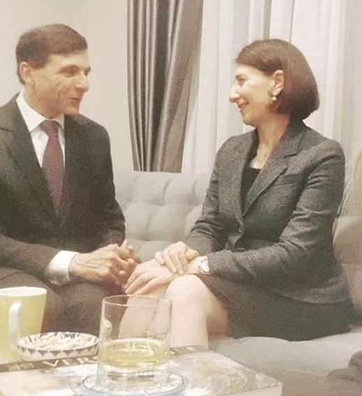 Arthur Moses and Gladys Berejiklian