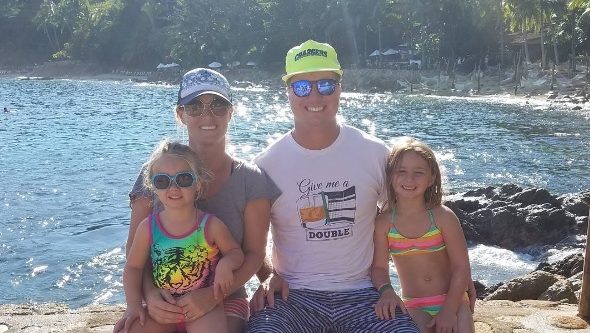 Charley Hoffman and his family