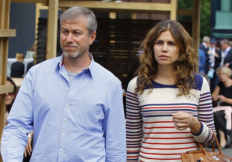 Irina Malandina and Roman Abramovich
