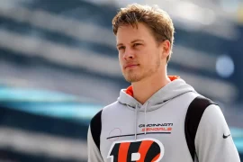 How many picks did Joe Burrow throw? How many interceptions did Joe Burrow throw in 2021? How many touchdowns does Joe Burrow have in the NFL? How many sacks did Burrow take?