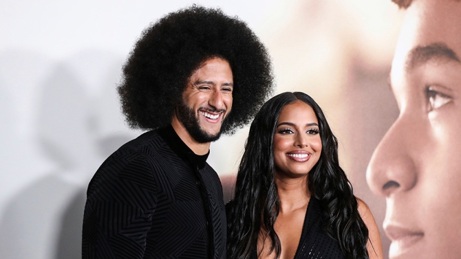 Nessa Diab and Colin Kaepernick