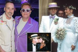 What does Elton John’s husband David Furnish do for a living?