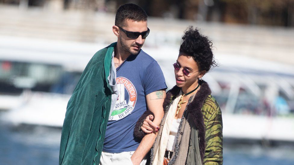 FKA Twigs and Shia LaBeouf