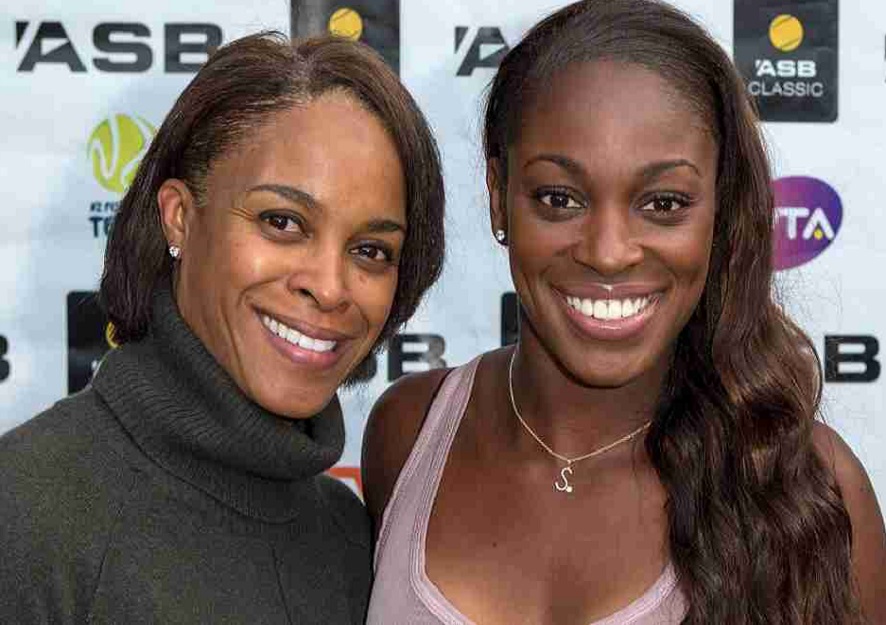 Sybil Smith and Sloane Stephens