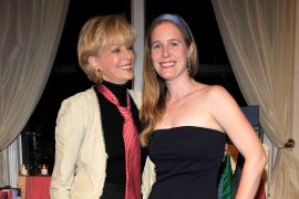 Lesley Stahl and Taylor Stahl Latham